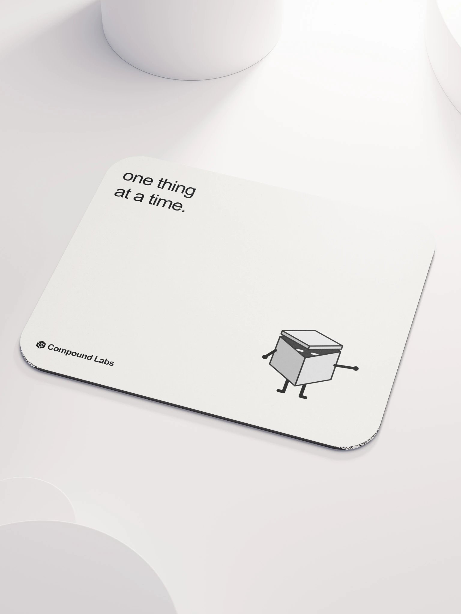 One thing at a time — mouse pad product image (3)
