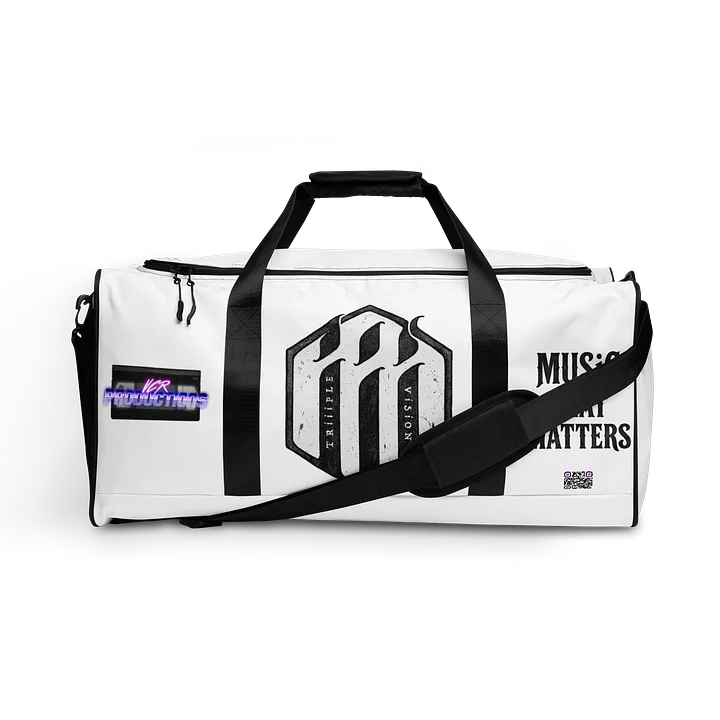 TRiiiPLE / VCR - 'Music That Matters' - Duffle Bag product image (1)