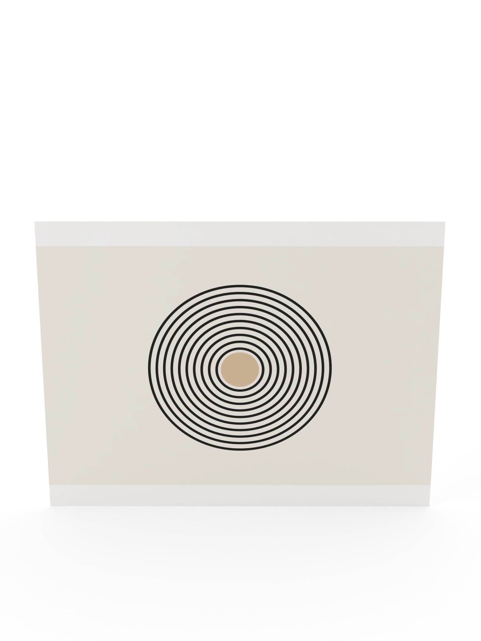 Black Circle Line Art Print | Minimalist Bathroom Wall Art product image (12)