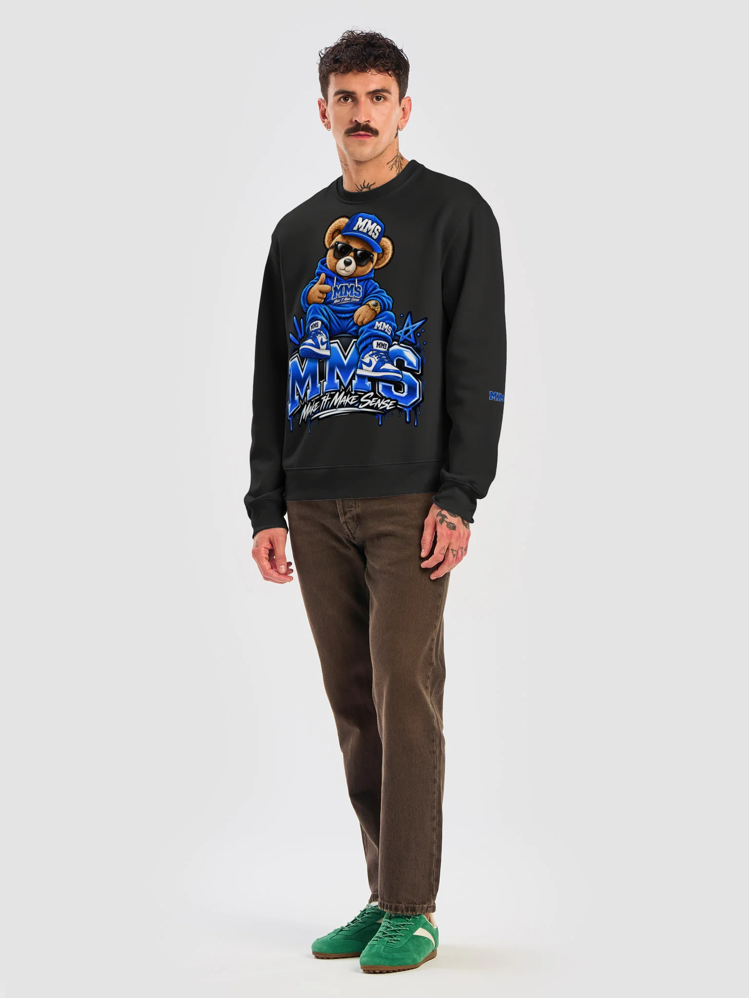 MMS Teddy Bear Oversized Sweatshirt product image (15)