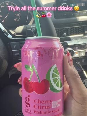 🩷🍒✨ #prebiotic #soda 4 da girliepops 🩷🍒#cherry #lime 🍋‍🟩💕🌞💕🍒🌸🍋‍🟩#summervibes☀️ 