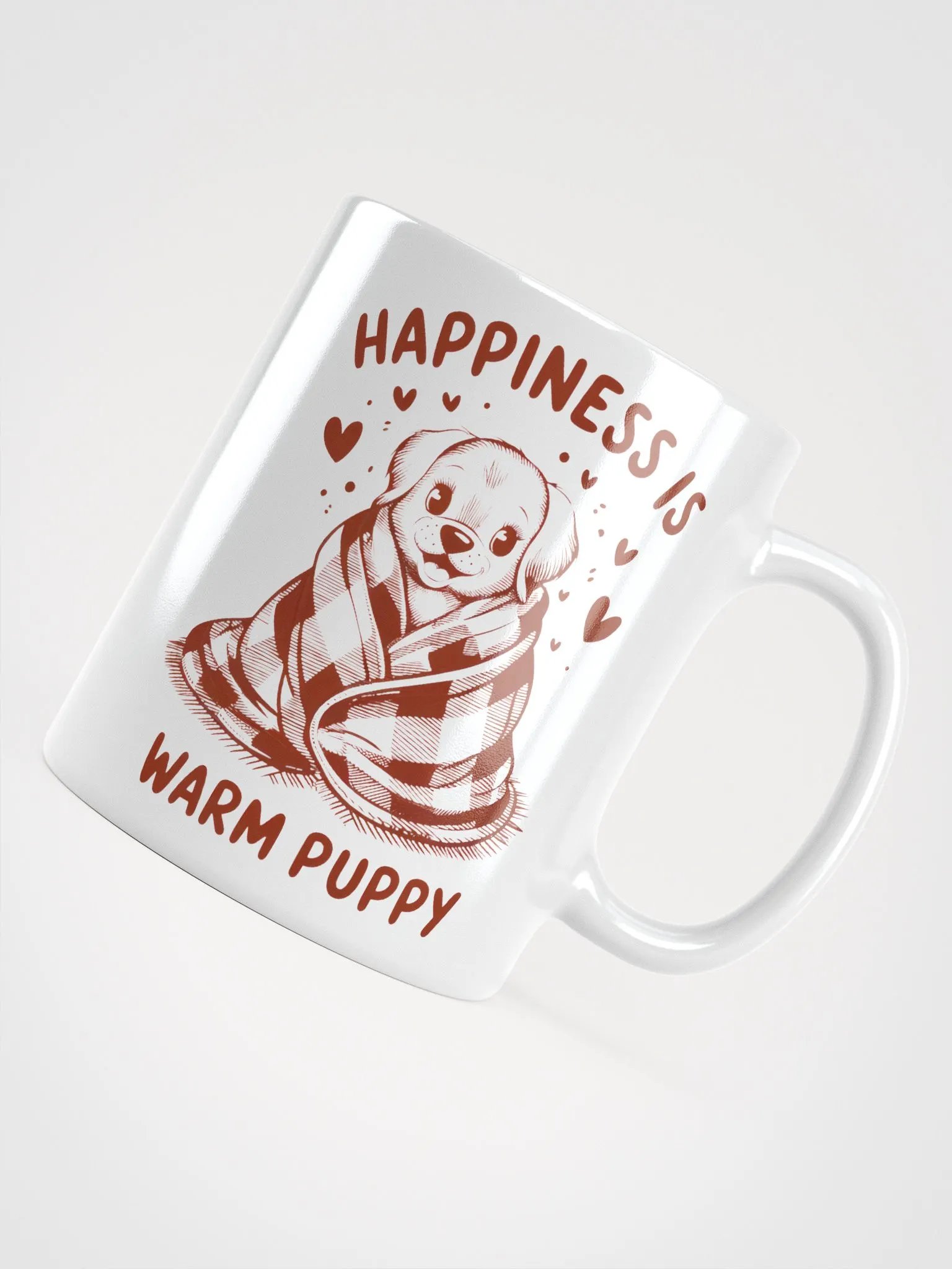 Warm Puppy is Happiness Mug product image (4)
