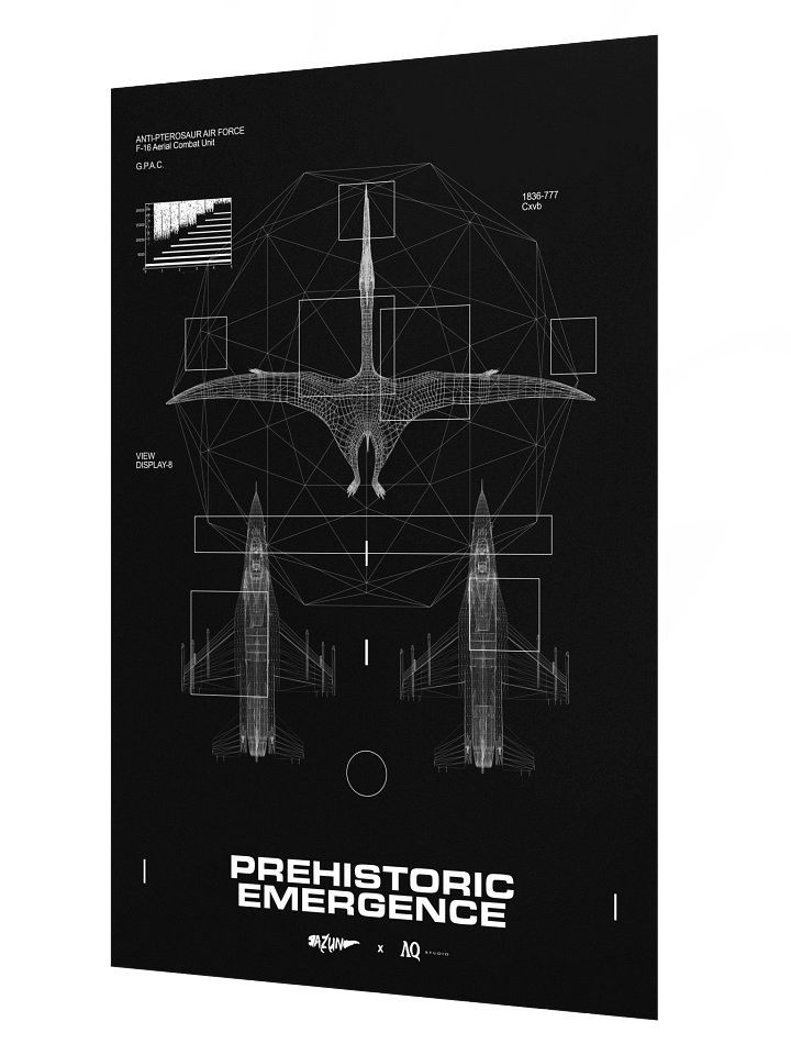 Wireframe A.P.A.F. Poster product image (2)