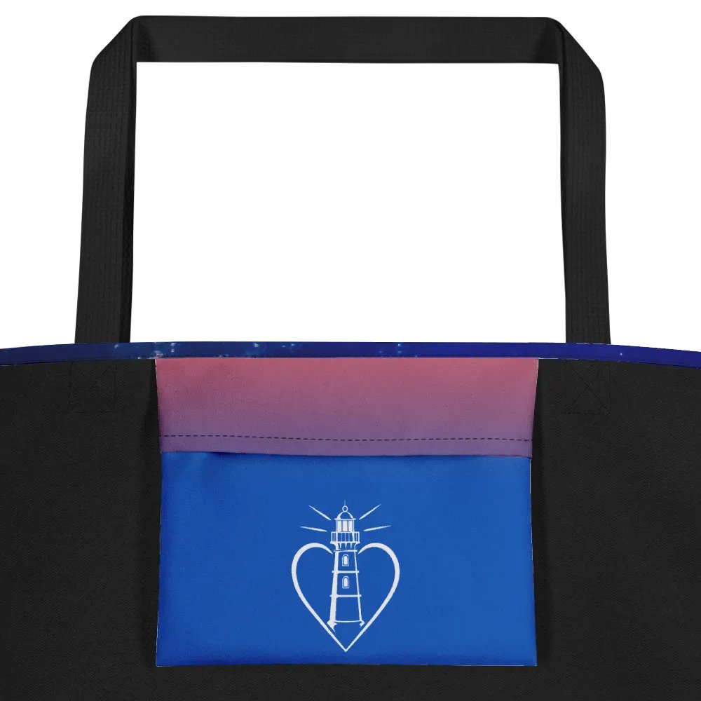 St. Augustine Lighthouse – Florida Starry Night Tote Bag product image (2)