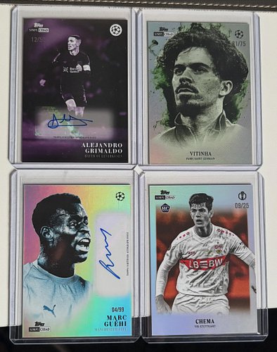 Topps Simplicidad. ✨

Clean design. Stunning artwork. Beautiful autos.

For us, easily one of the best modern Topps soccer re...
