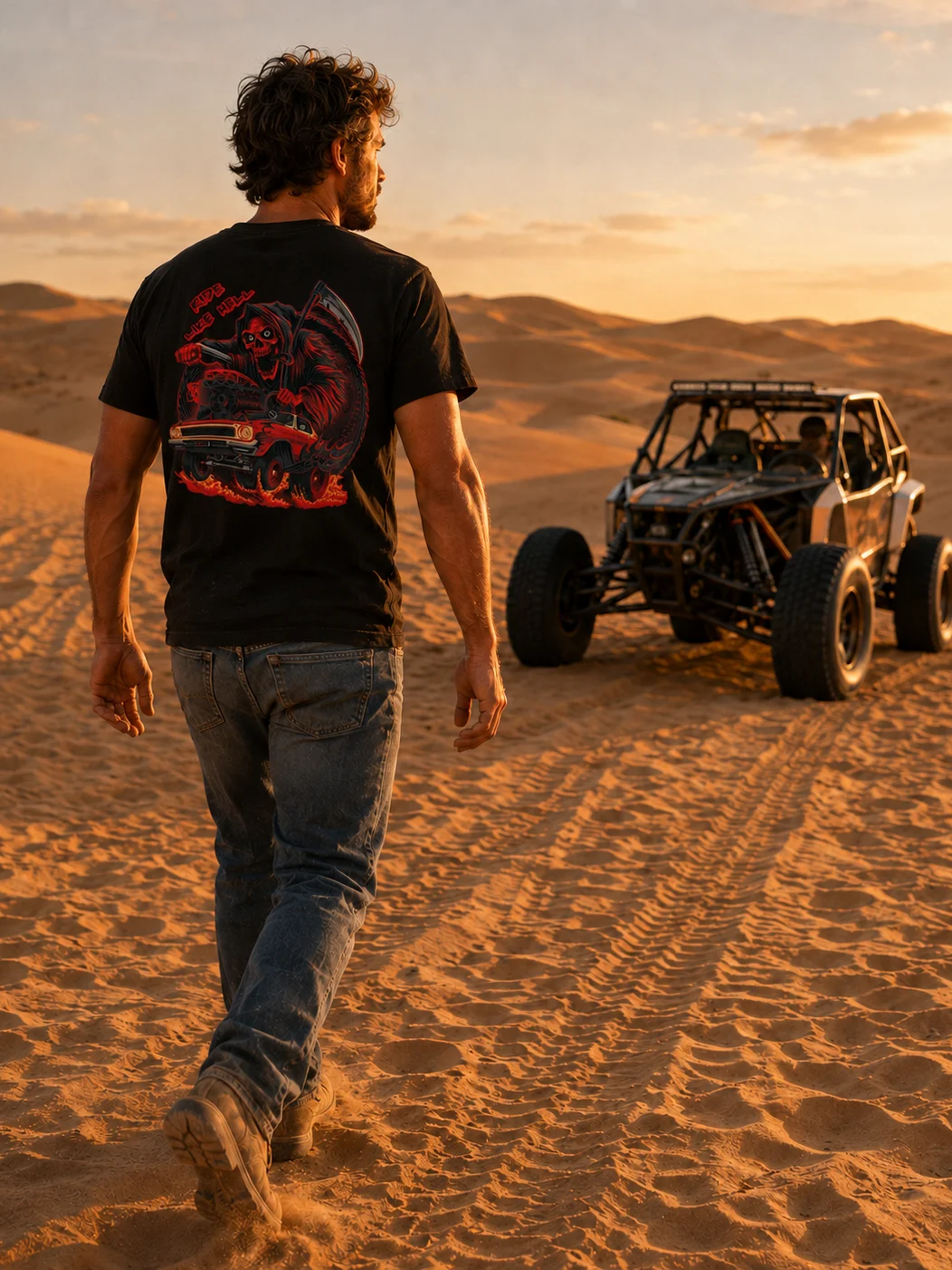 Sandcar Syndicate #1 - Ride Like Hell Glamis Tee product image (2)