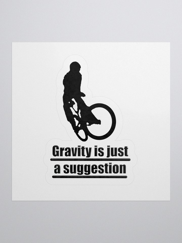 Gravity is just a suggestion stickers product image (3)