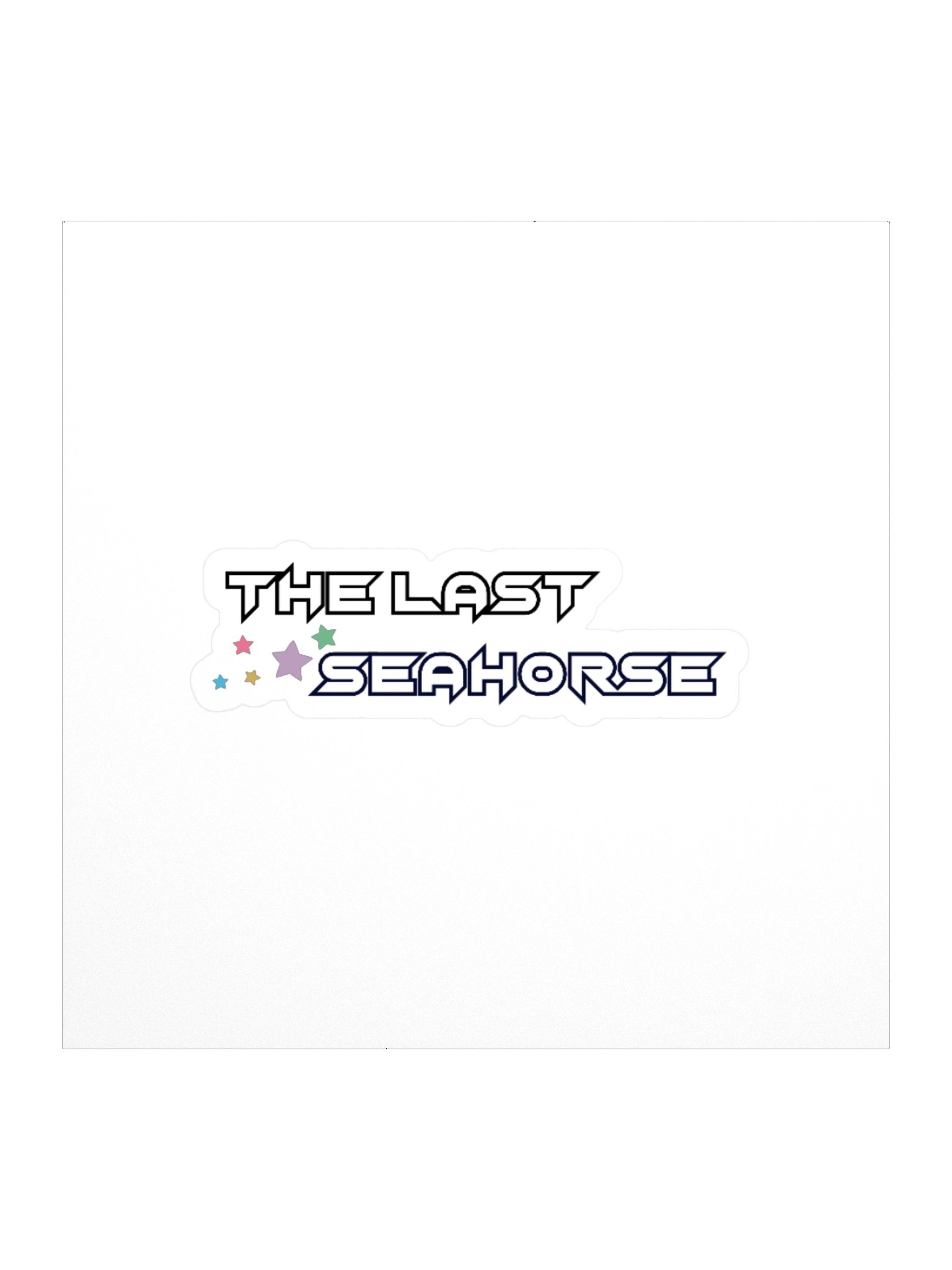 The Last Seahorse Stickers product image (1)