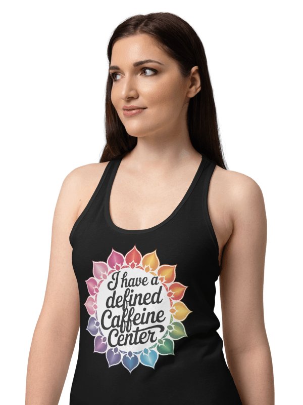 Defined Caffeine Center Human Design Funny Tank Top product image (30)