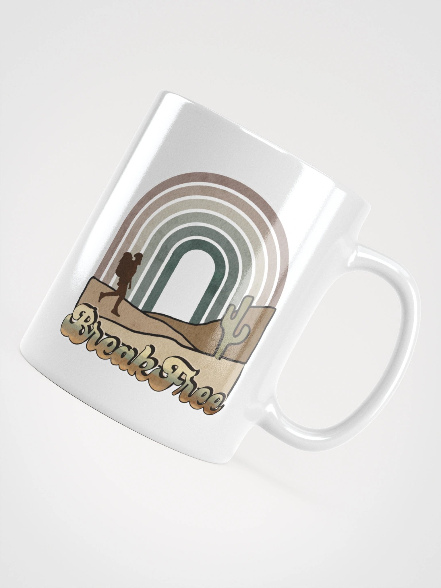 Ceramic Mug - Break Free Hiker product image (4)