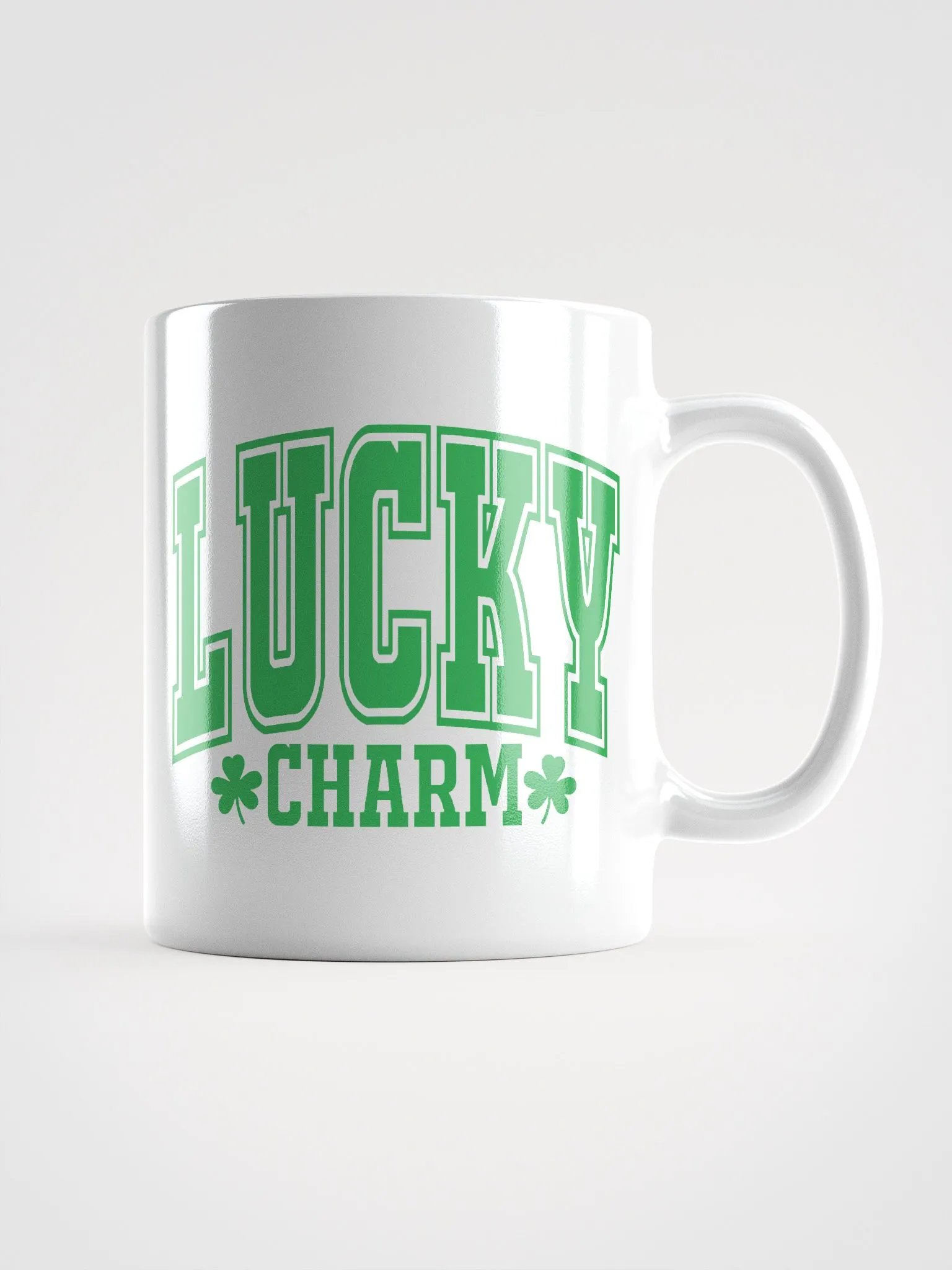 St Patty Lucky Charm White Glossy Mug product image (1)