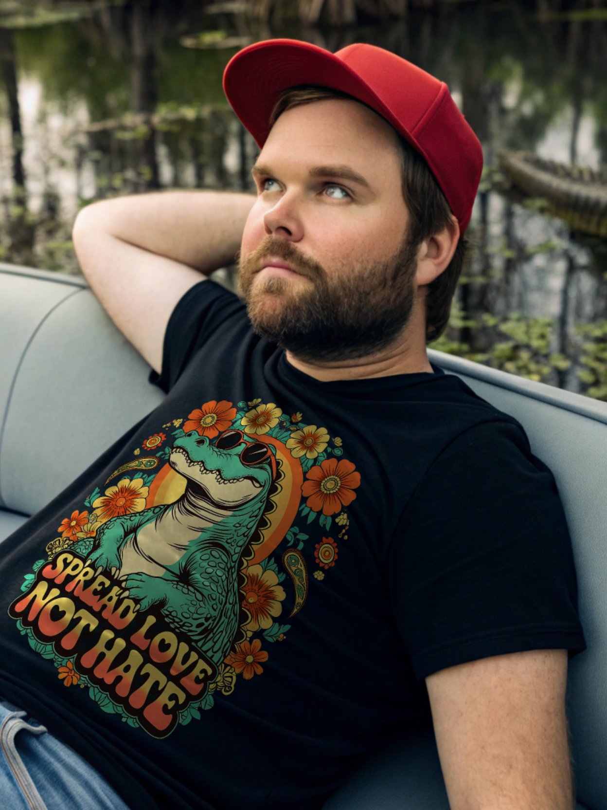 Retro Love Gator Tee product image (3)