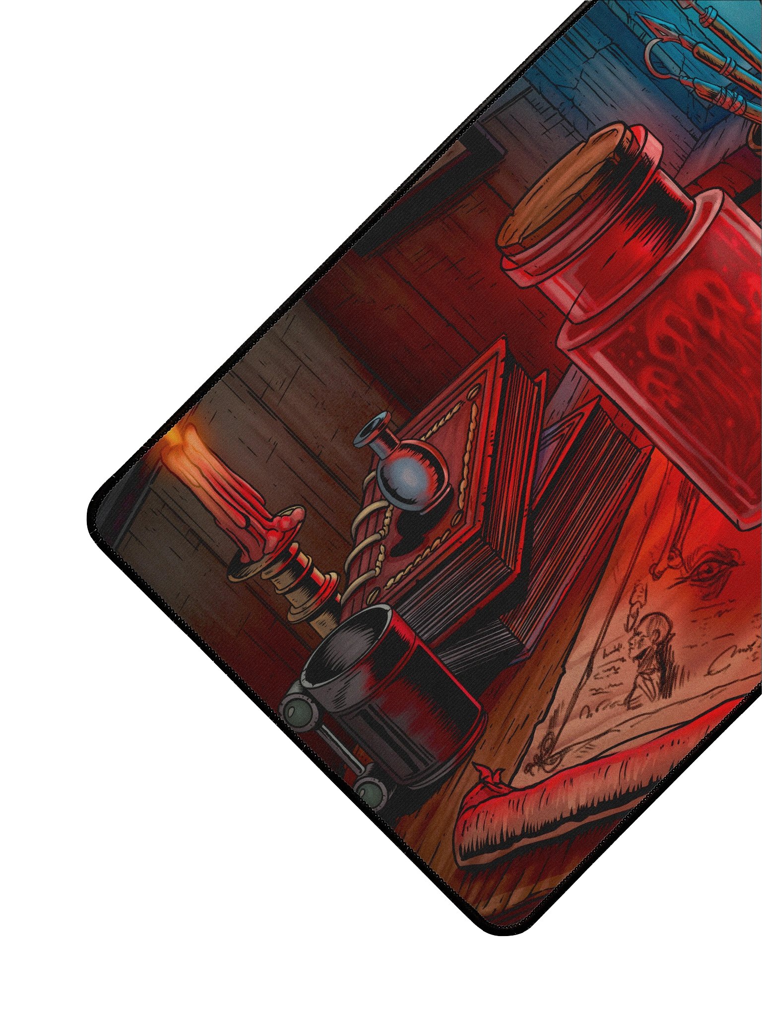 'Blood Vial' Hand Drawn Playmat by DarkSideTokens! product image (3)