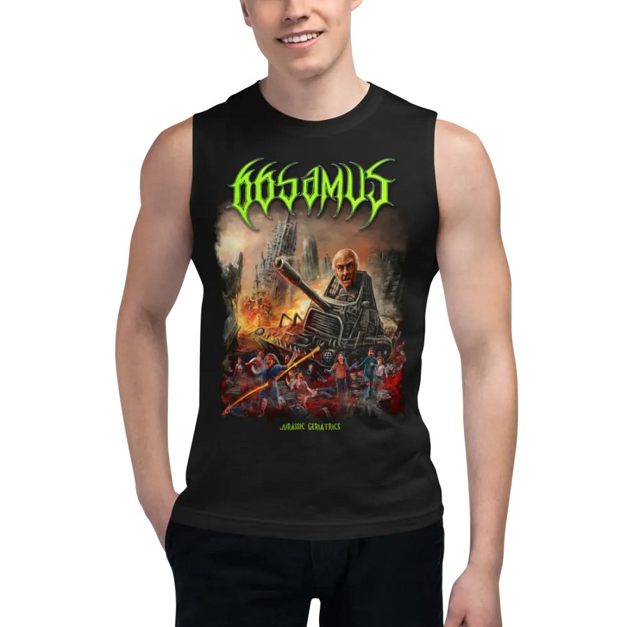 Jurassic Geriatrics muscle tank product image (5)