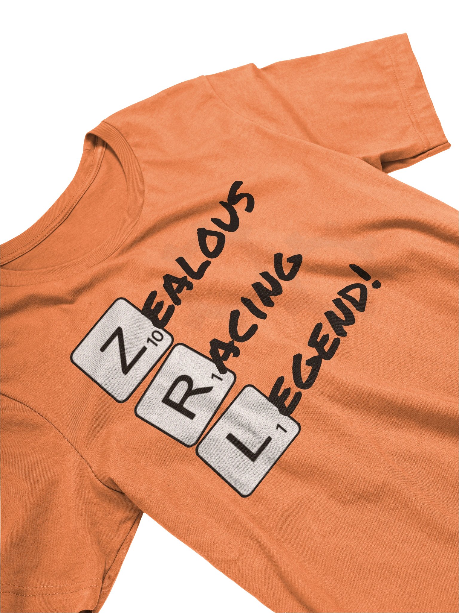 Zealous Racing Legend Orange Tee product image (3)