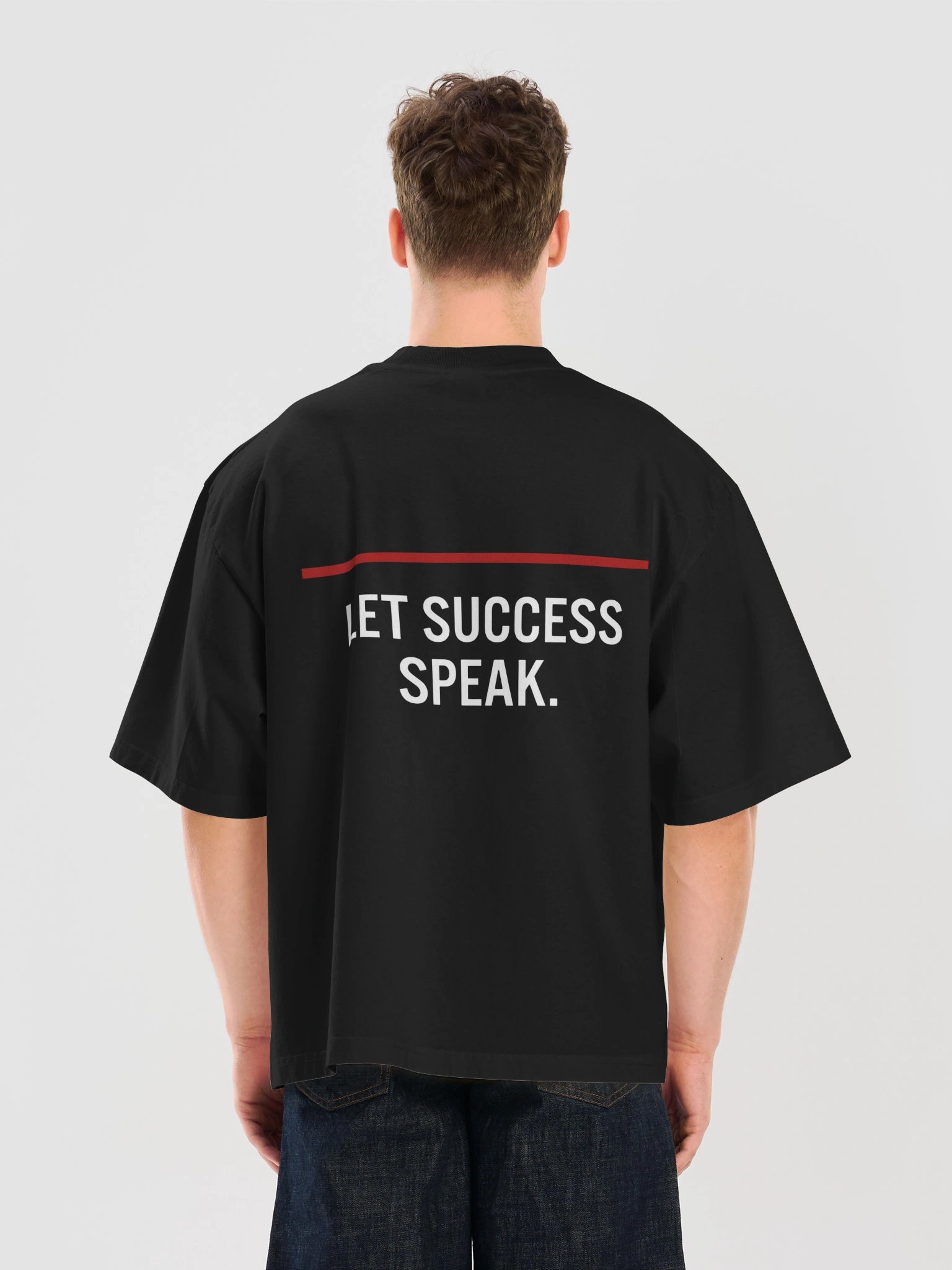 Let Success Speak. - Heavyweight Oversized Tee product image (6)