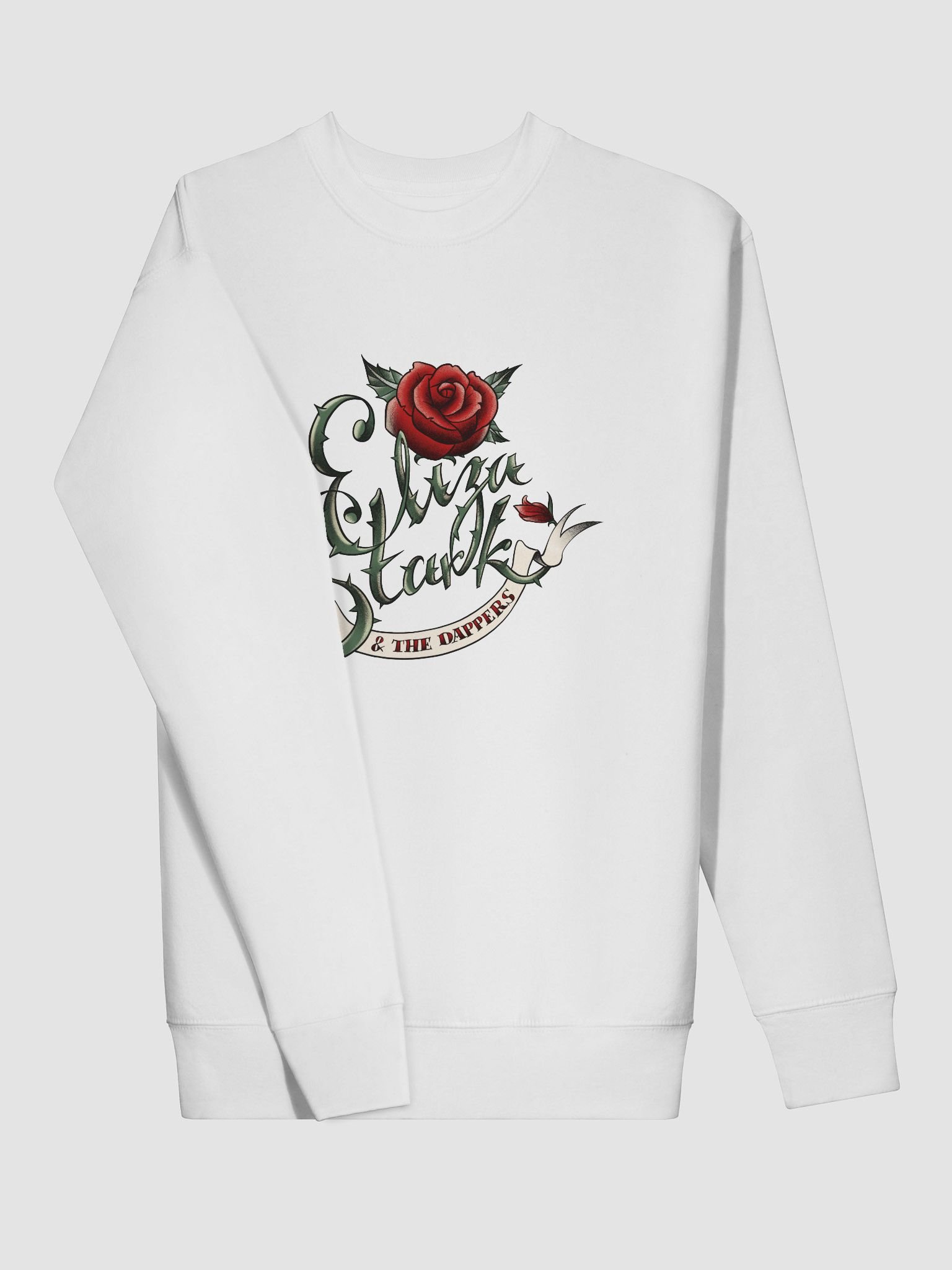 Rose & Ornate Text Premium Sweatshirt product image (39)