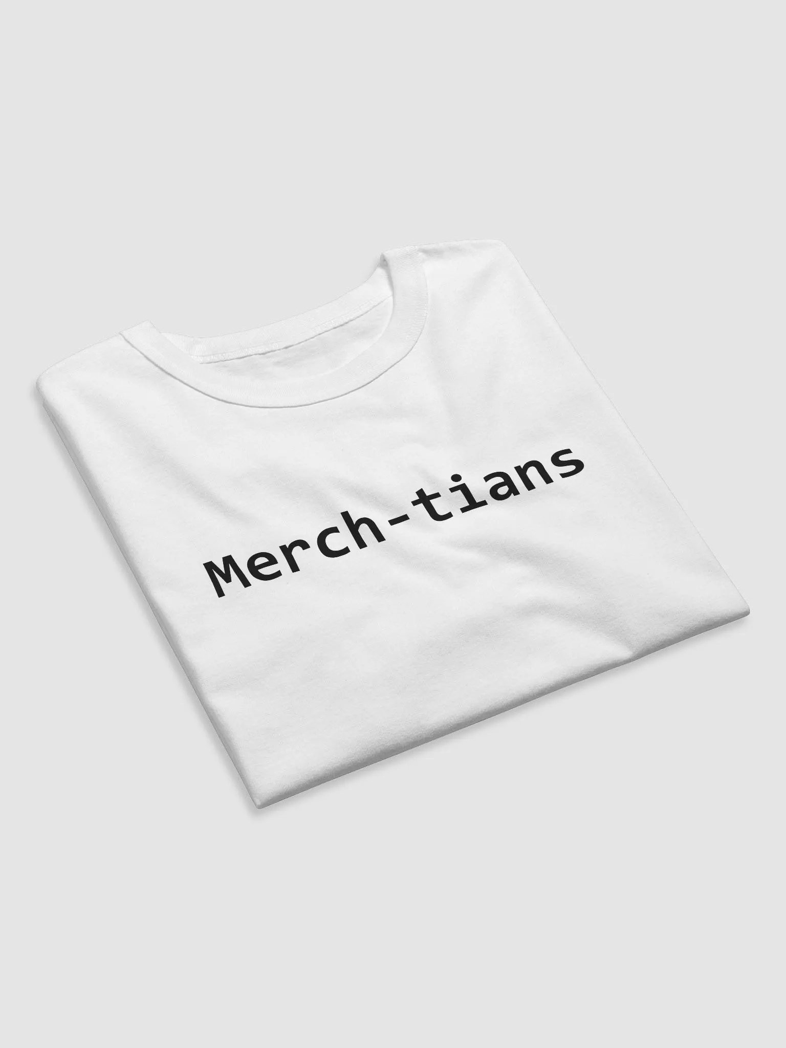 Merch-tians: Space Gear Tshirt (White) product image (4)