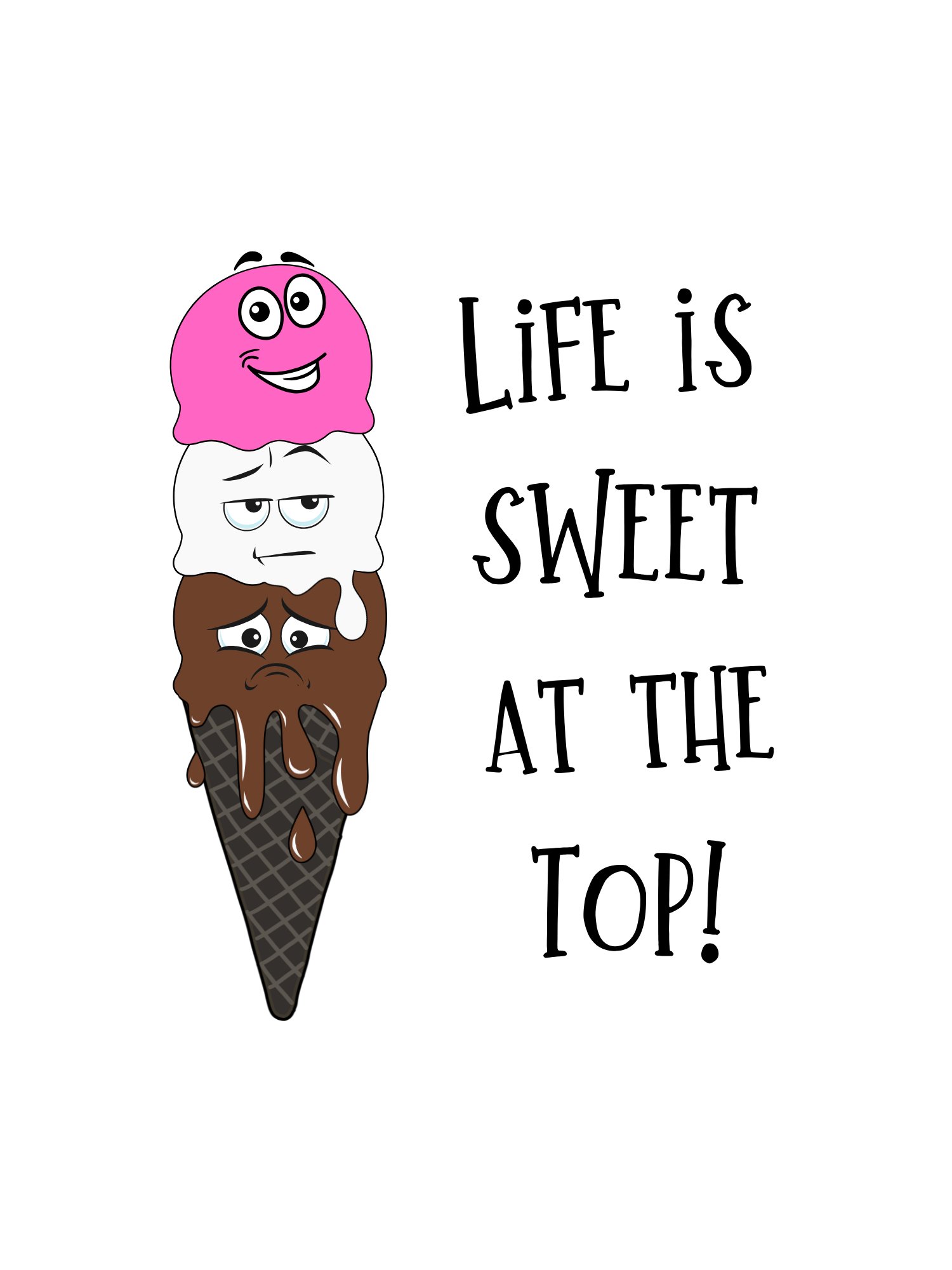 LIFE IS SWEET AT THE TOP – YOUTH TEE product image (25)