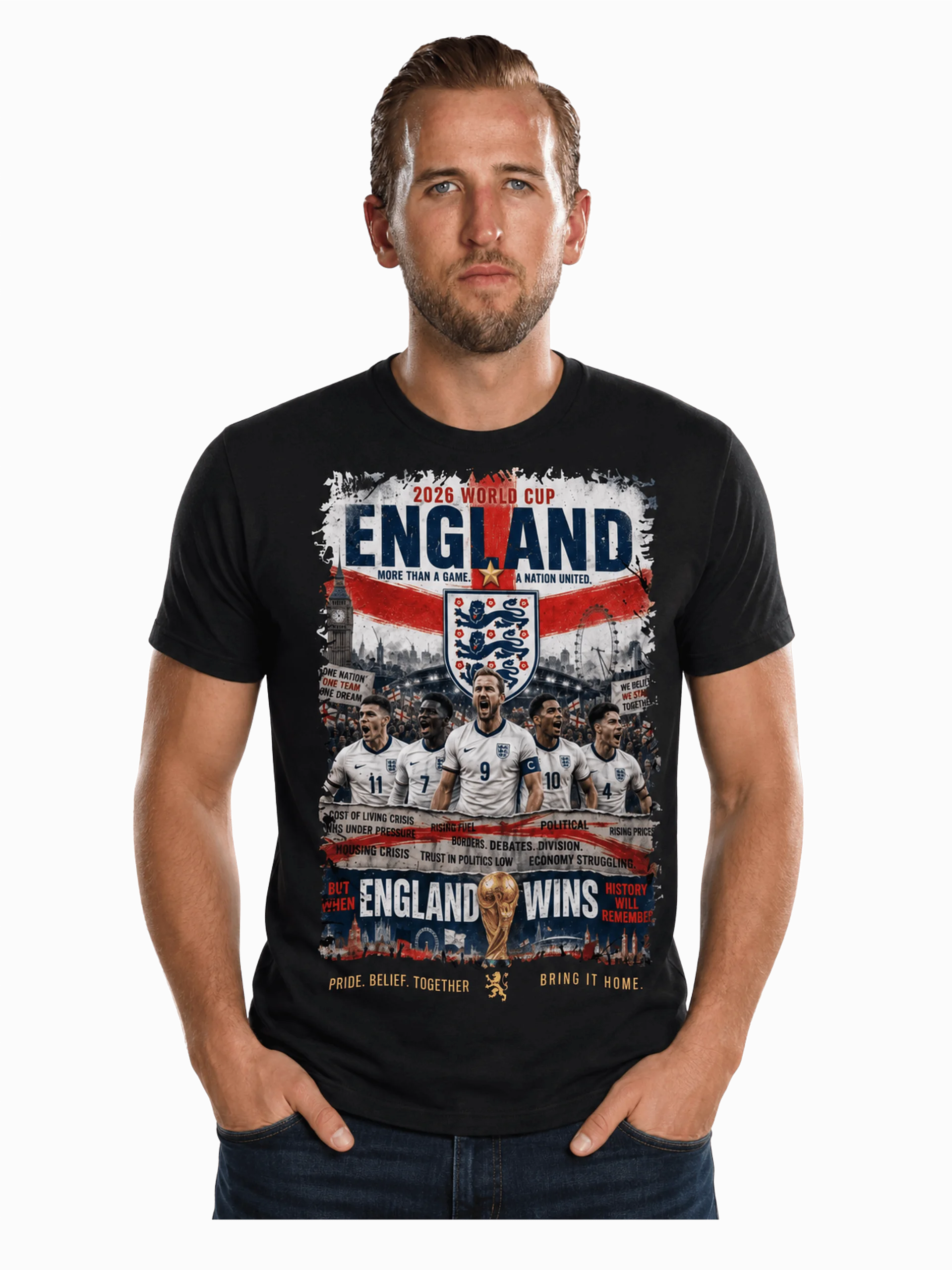 England 2026 World Cup Pride Tee product image (1)