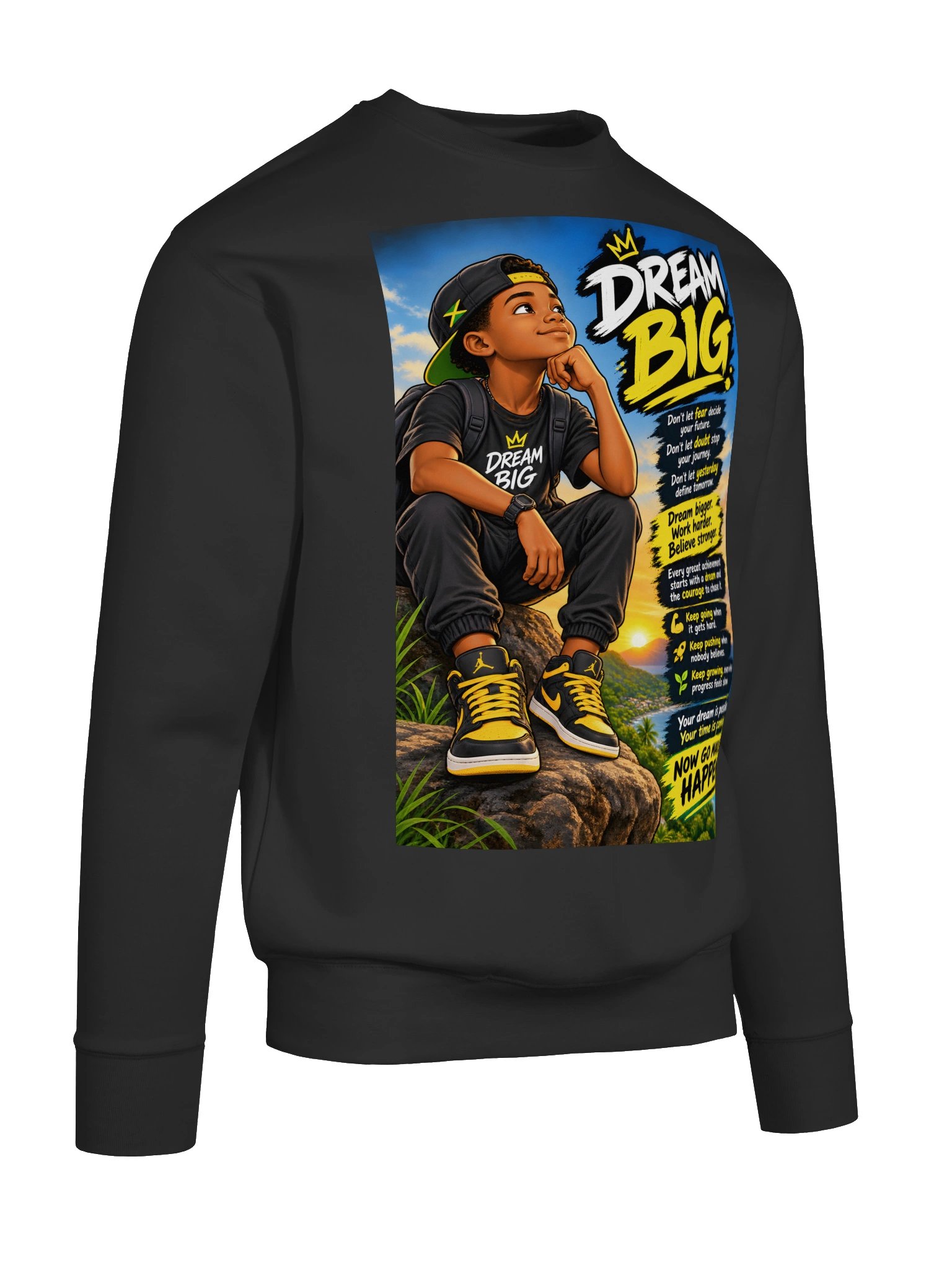 Dream Big Motivational Sweatshirt product image (10)