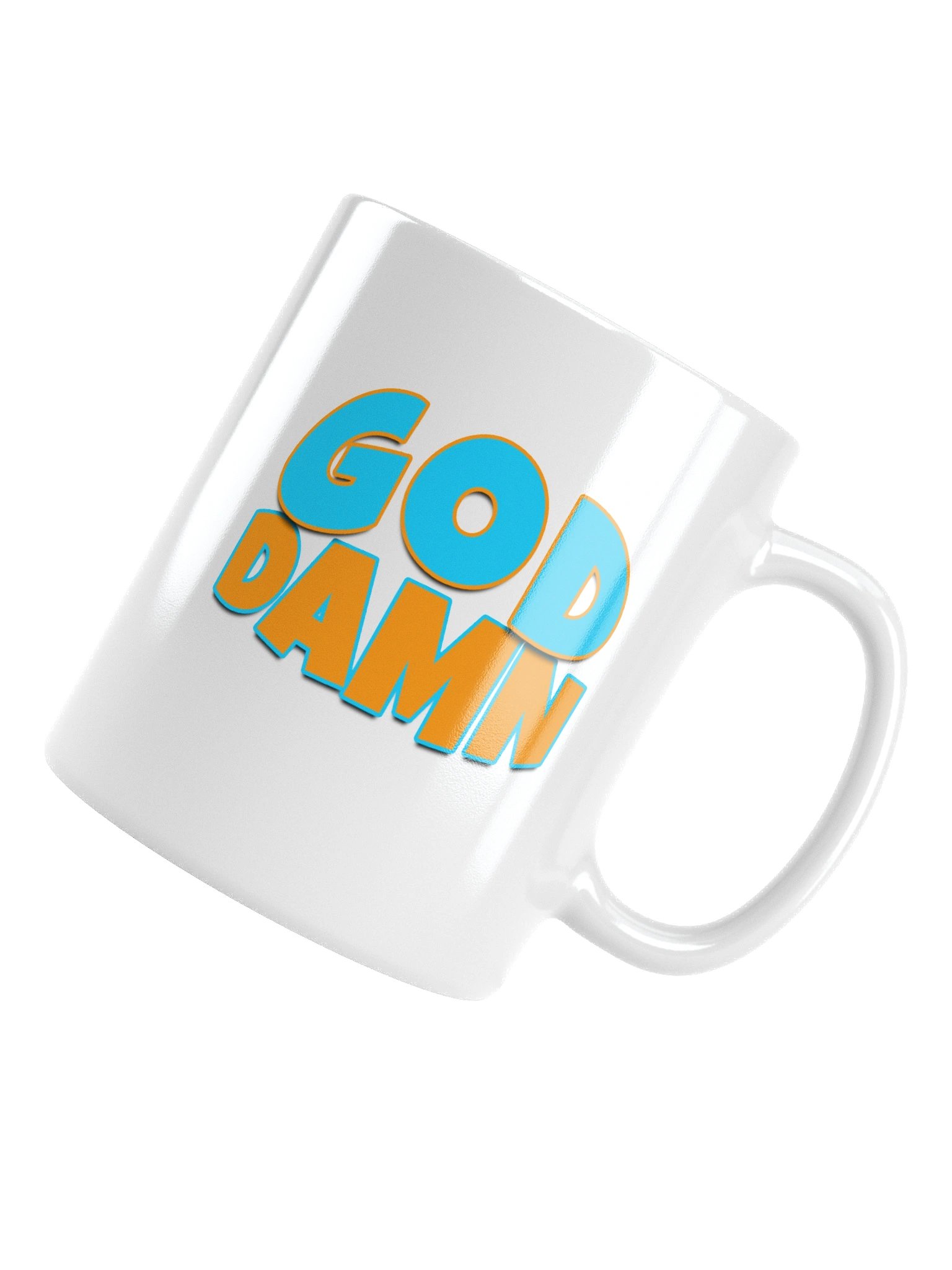 GOD DAMN COFFEE MUG product image (15)