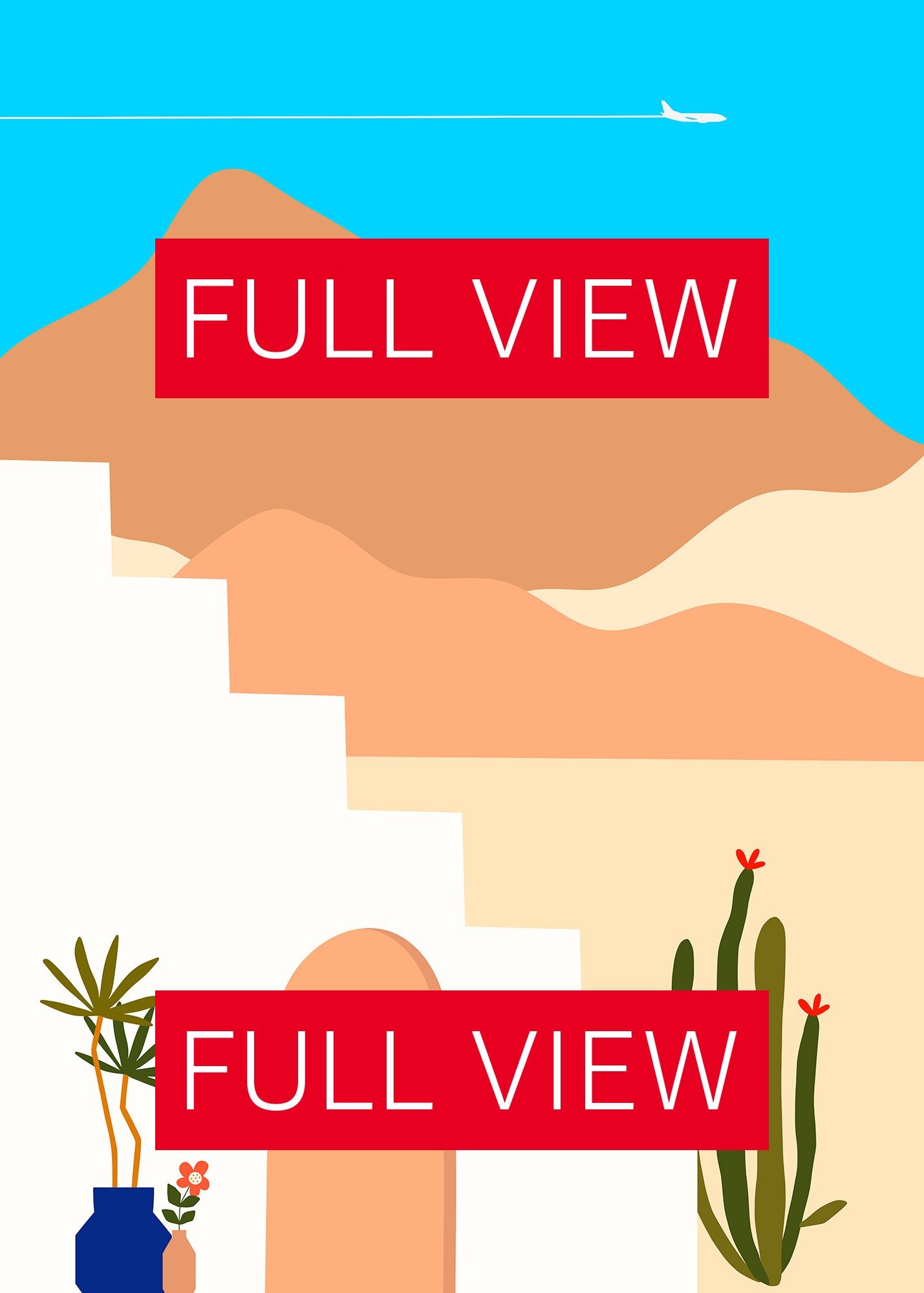 Boho, Boho decor: Egypt, Morocco, Tunisia — boho travel poster product image (3)