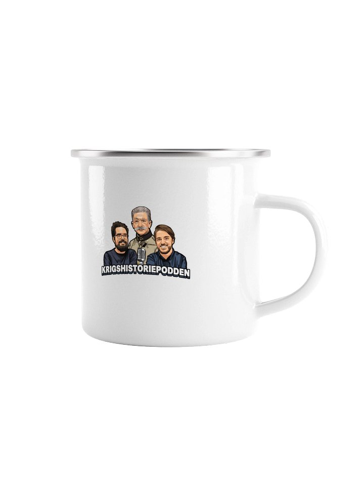 Framåtlutat våldsmandat (Emaljmugg) product image (2)