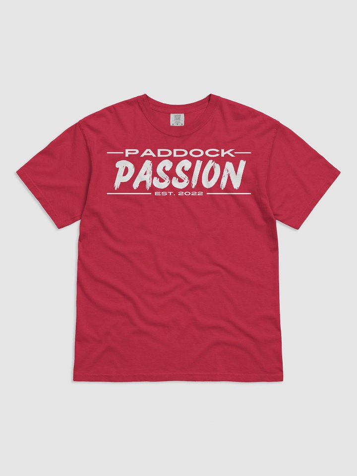 Paddock Passion T-Shirt (Red) product image (1)