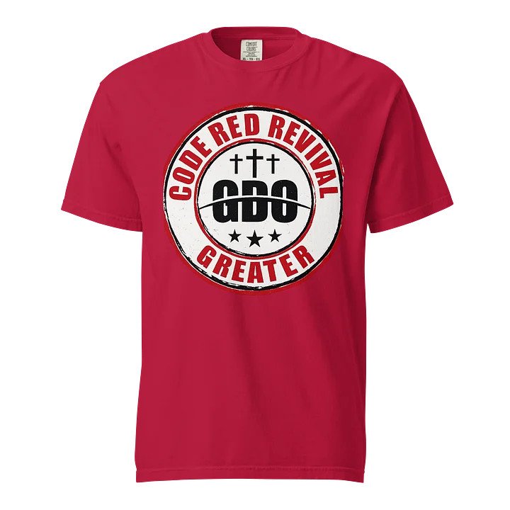 Code Red short sleeve Red T- Shirt product image (1)