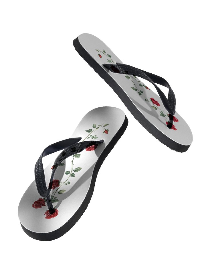 Specters Roses Flip Flops product image (2)