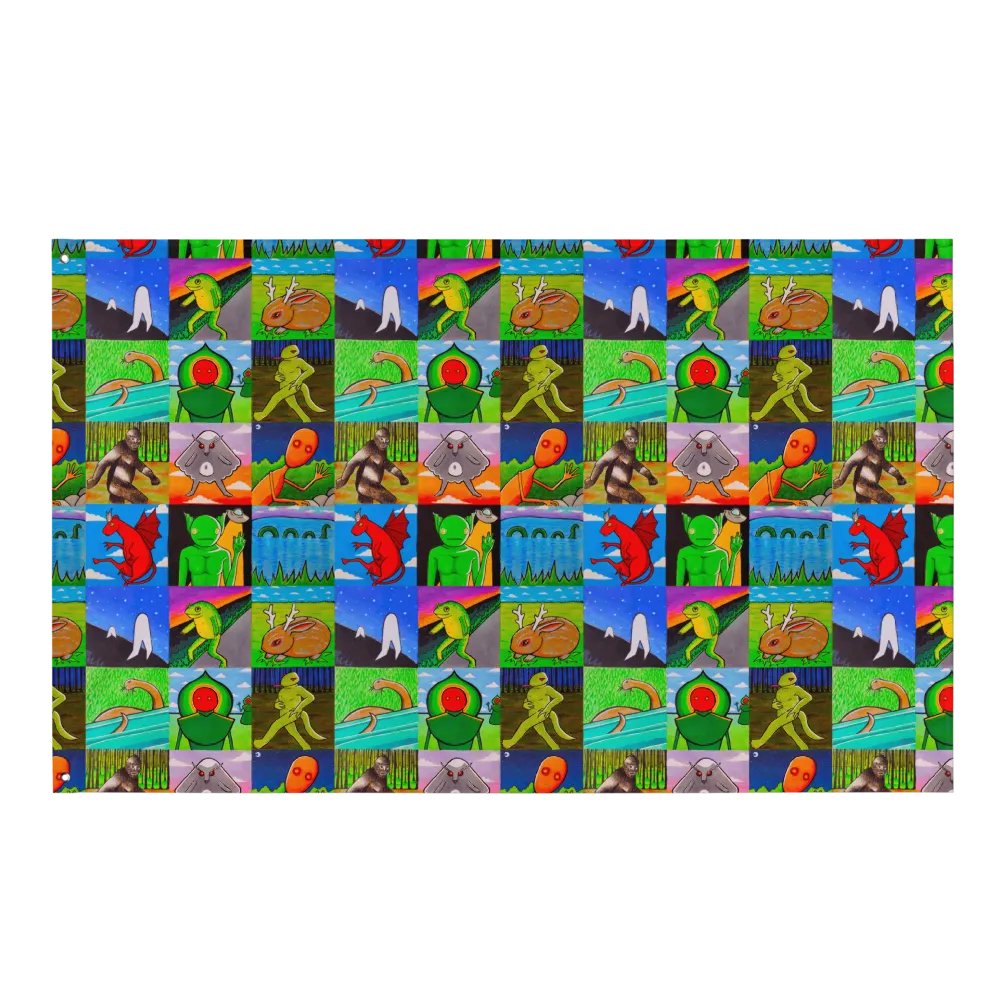 Cryptids flag product image (1)