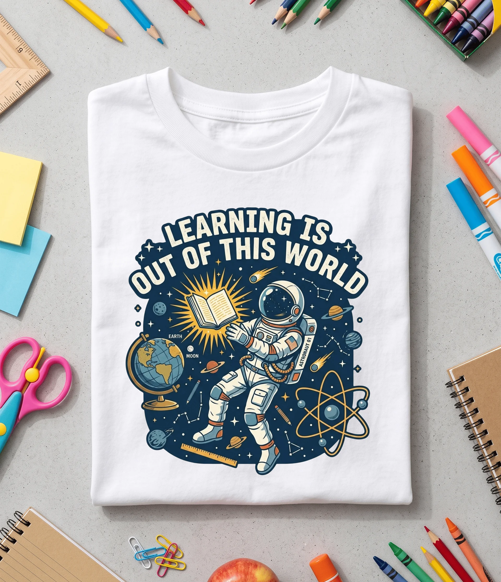 Learning Is Out of This World Tee 🚀📚 product image (1)