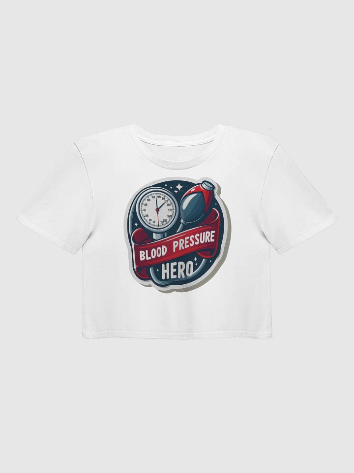 Blood Pressure Hero Crop Top product image (3)