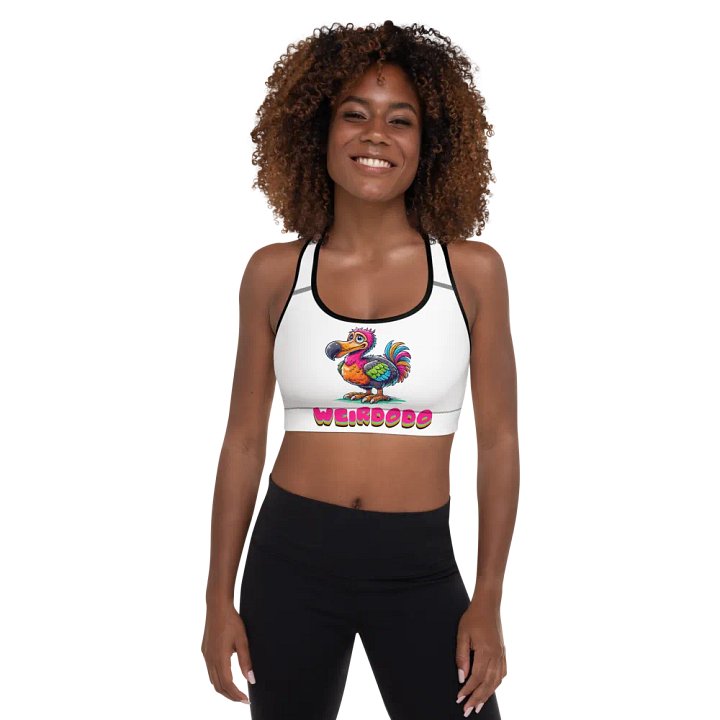 WEIRDODO Padded Sports Bra product image (1)