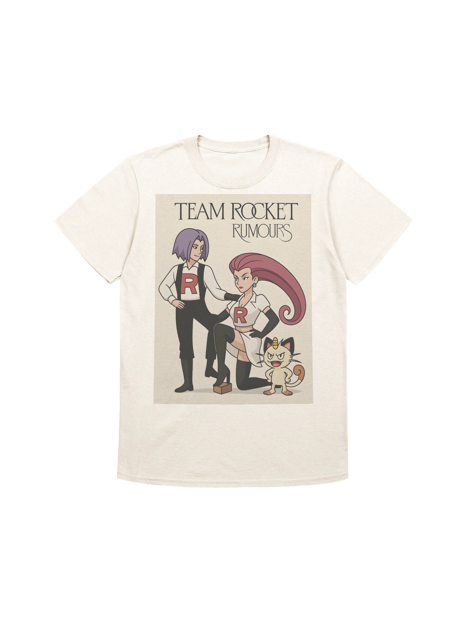 Team Rocket "Rumours" Album Cover Parody – Jessie, James & Meowth Pokémon Mashup product image (1)