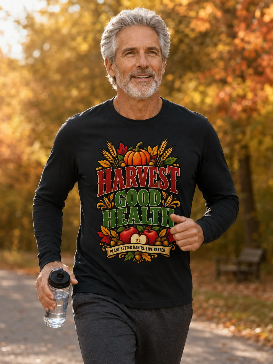 Harvest Good Health Long-Sleeve T-Shirt product image (2)