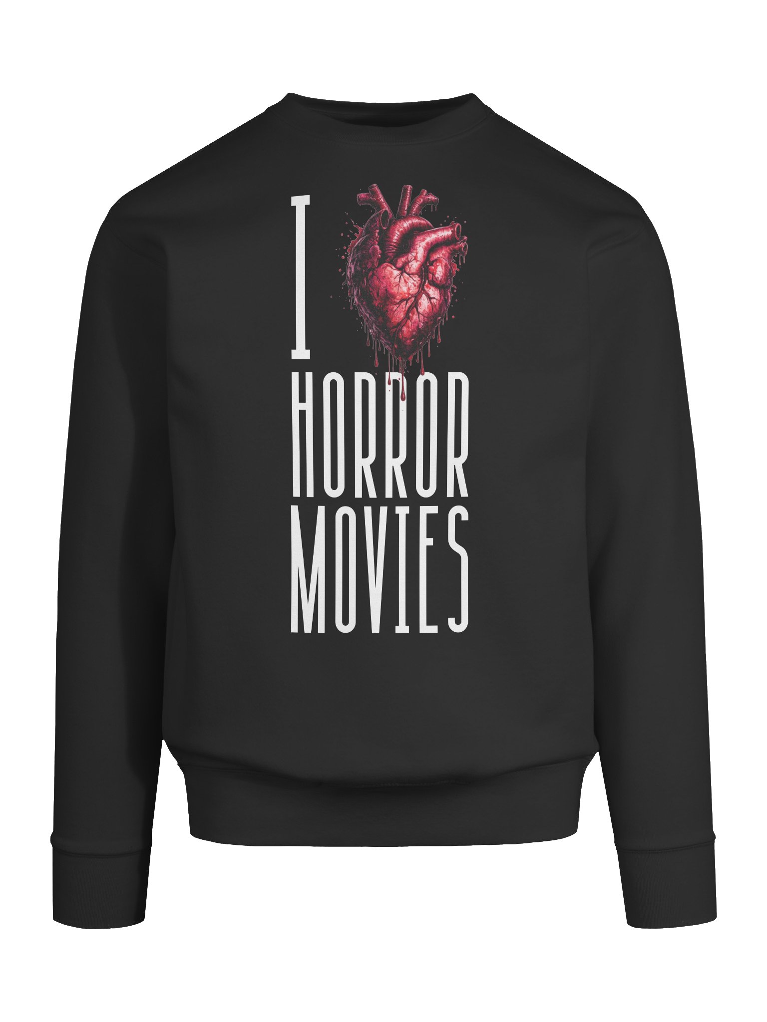 I Love Horror Movies (Heart) - Sweatshirt product image (9)