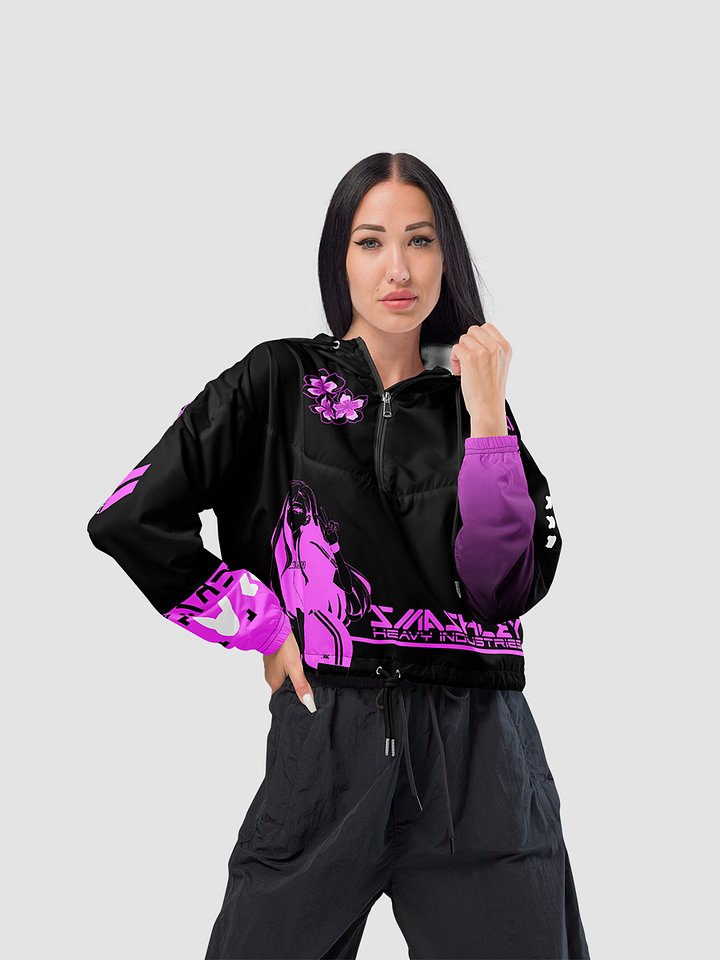 SmashTech - Dark Sakura Cropped Windbreaker product image (2)
