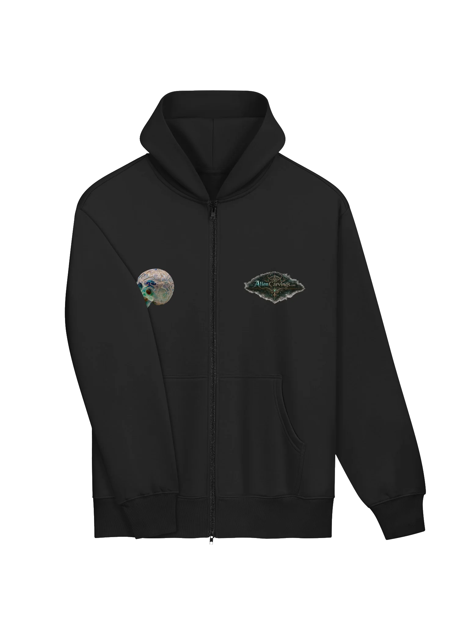 Aliencarvings Canopic Fluorite Hoodie product image (3)