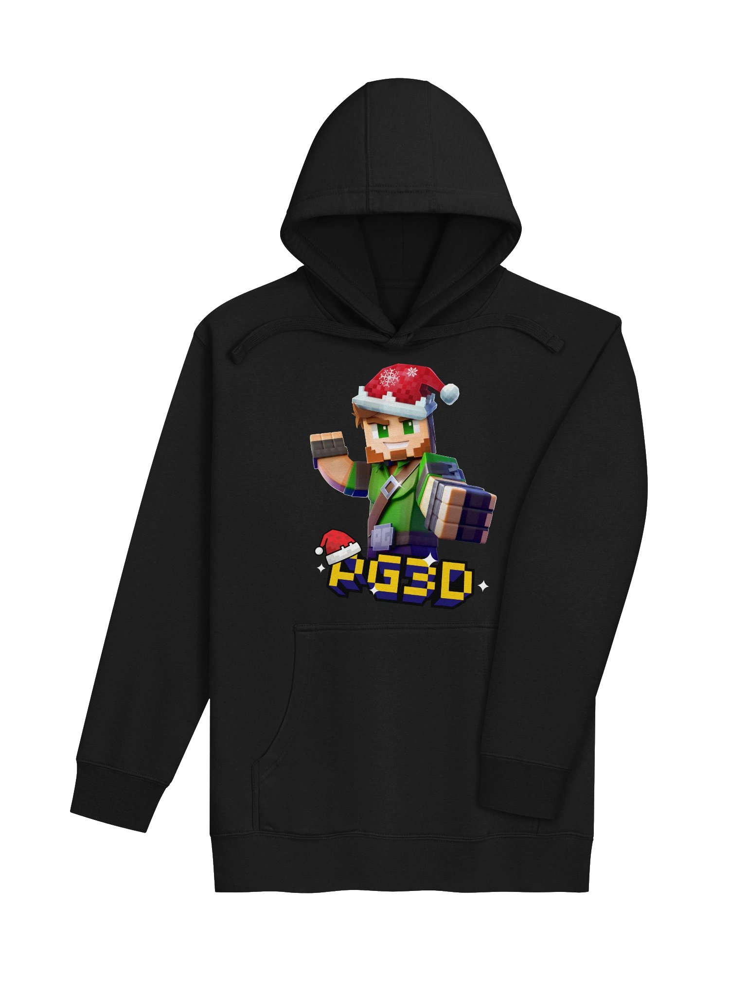Holiday Pixel Man Hoodie product image (23)