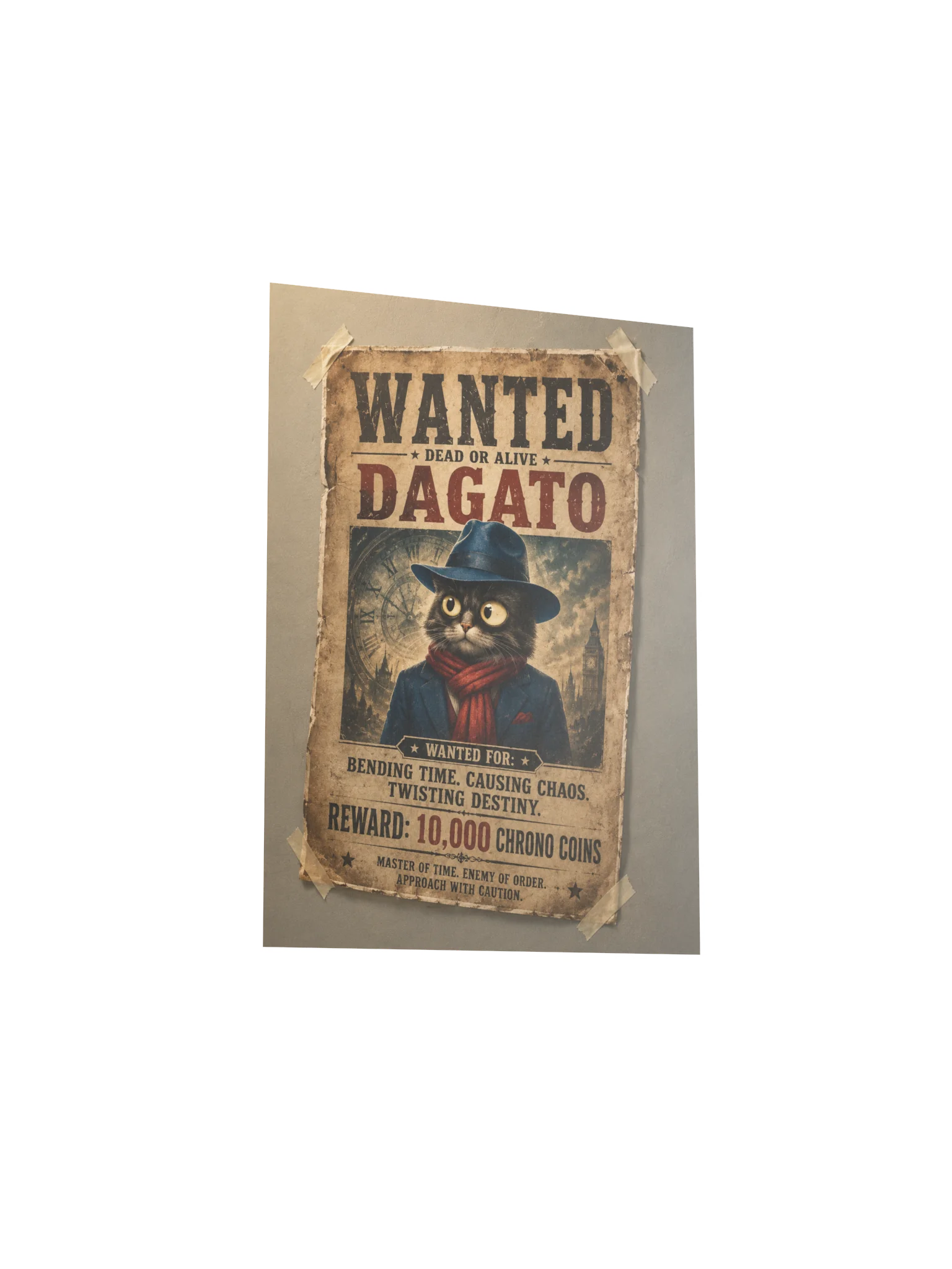 daGATO: Wanted Across Time Poster product image (15)