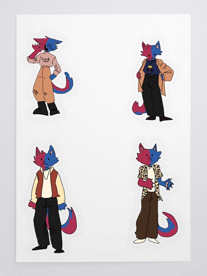 The Cats! stickerpack product image (1)