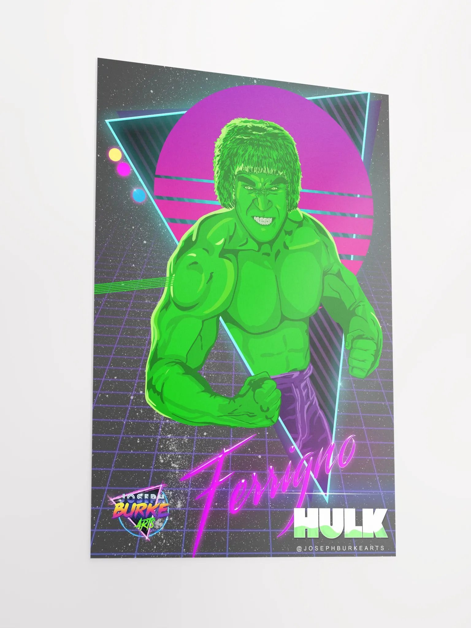 Lou Ferrigno Hulk 12x18 Fine Art Print product image (2)