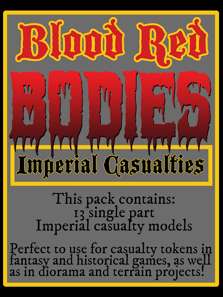 Blood Red Bodies- Imperial Casualties product image (1)