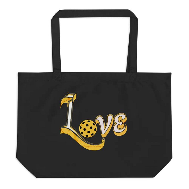 Love Pickleball Organic Tote product image (1)