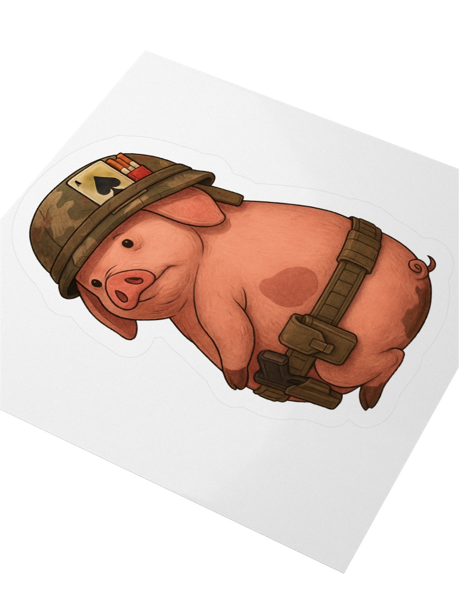"The Grunt" Sticker product image (3)