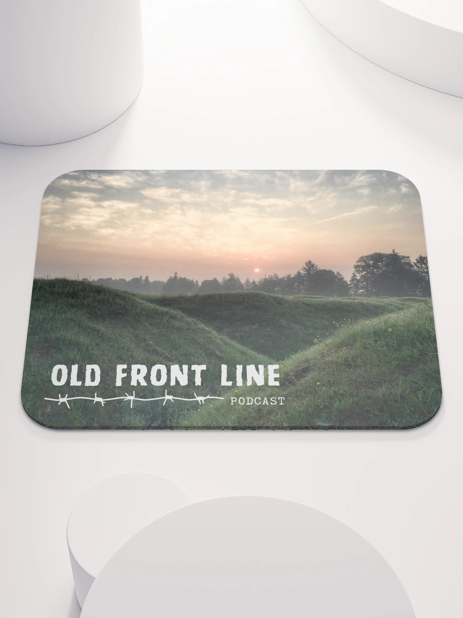 Old Front Line Somme Mousemat product image (1)