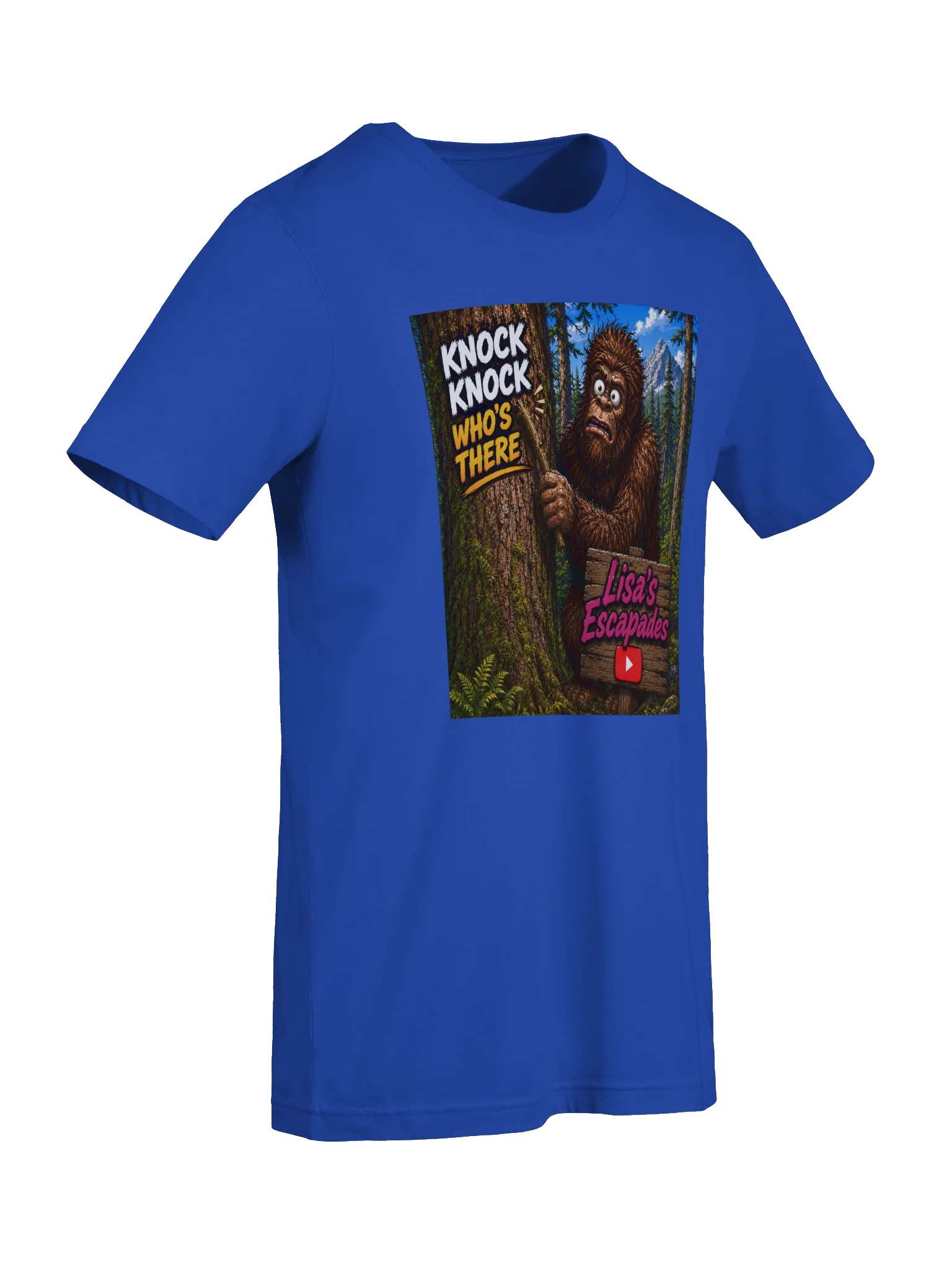 Trending Bigfoot Knock Knock Adventure Tee product image (7)