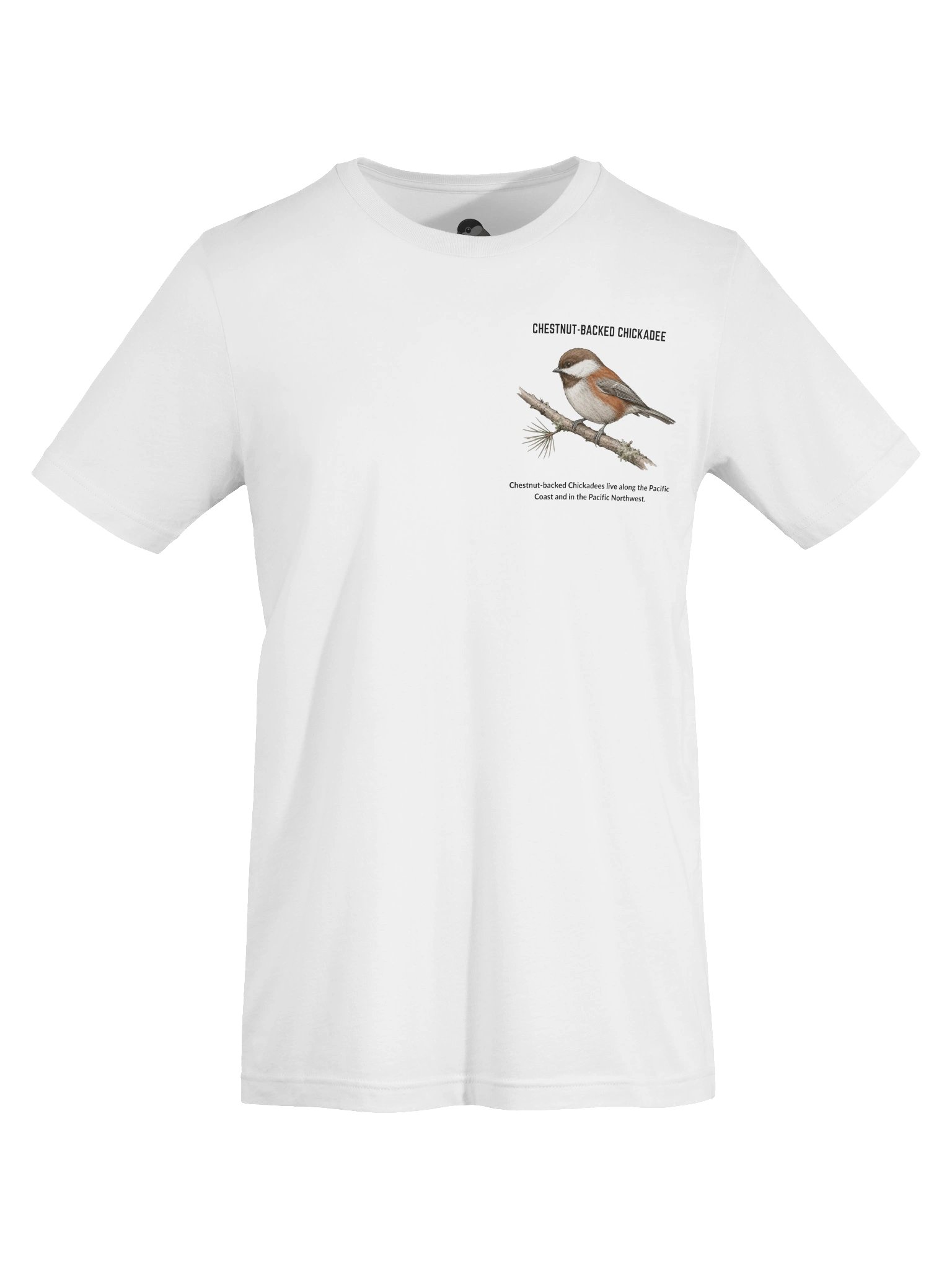 Chestnut-backed Chickadee Tee product image (5)